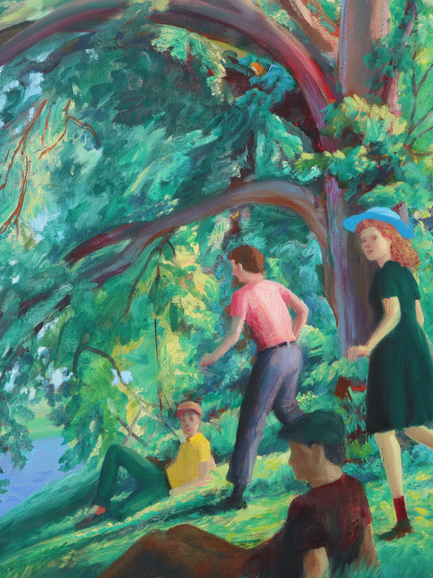 An den Fluss ankommen