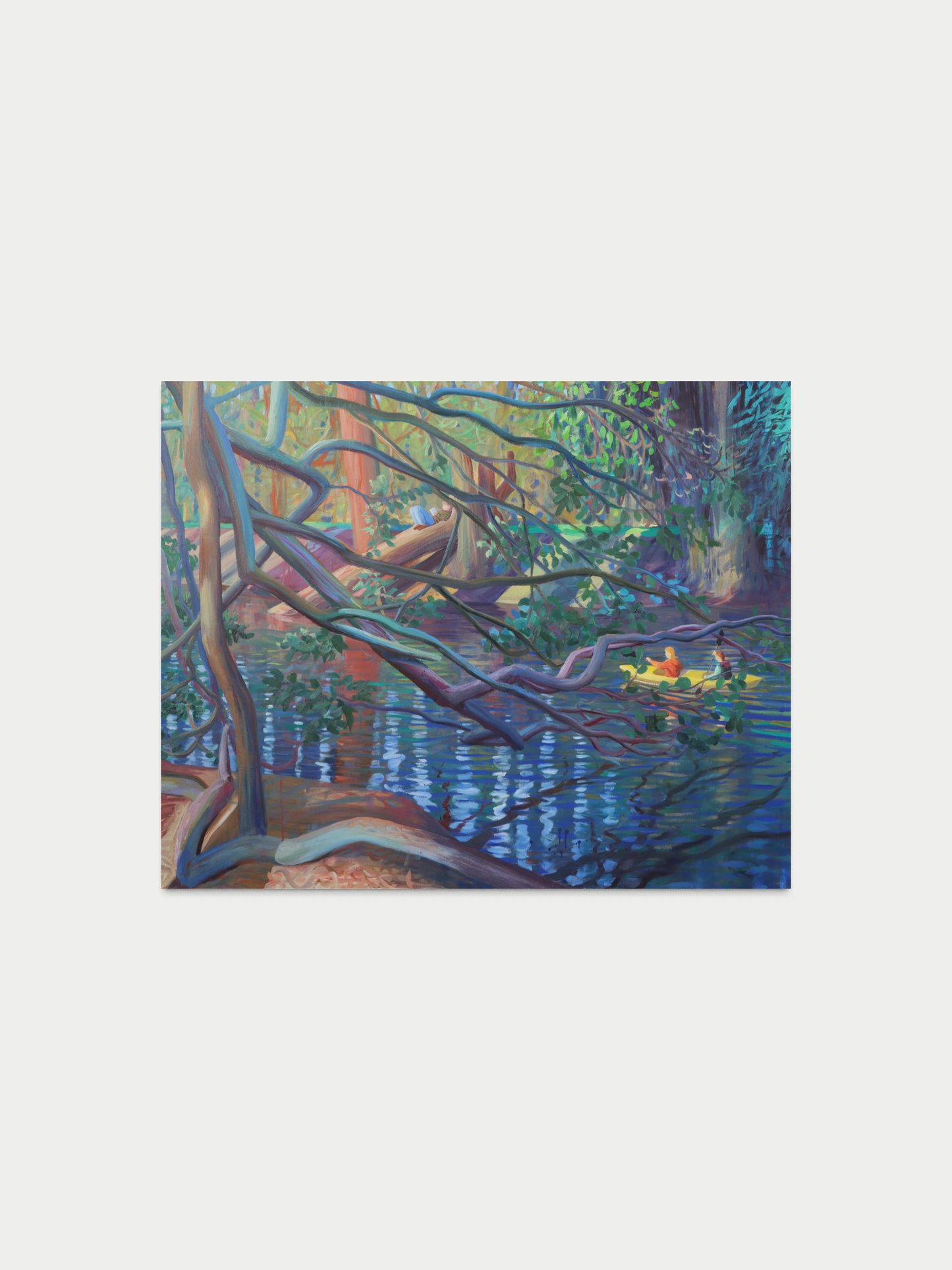 Fluss im Wald