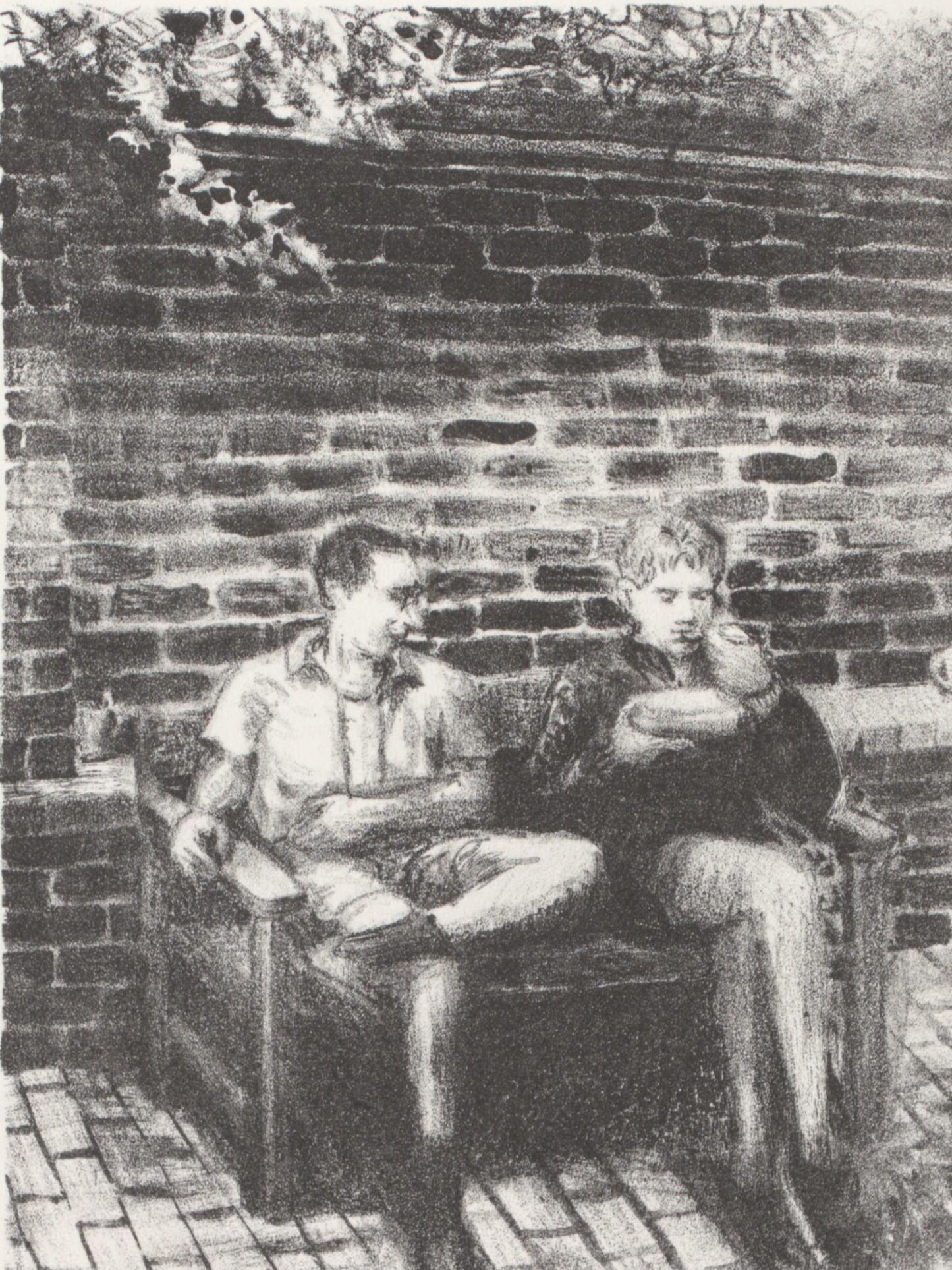 Pause (Lithografie)