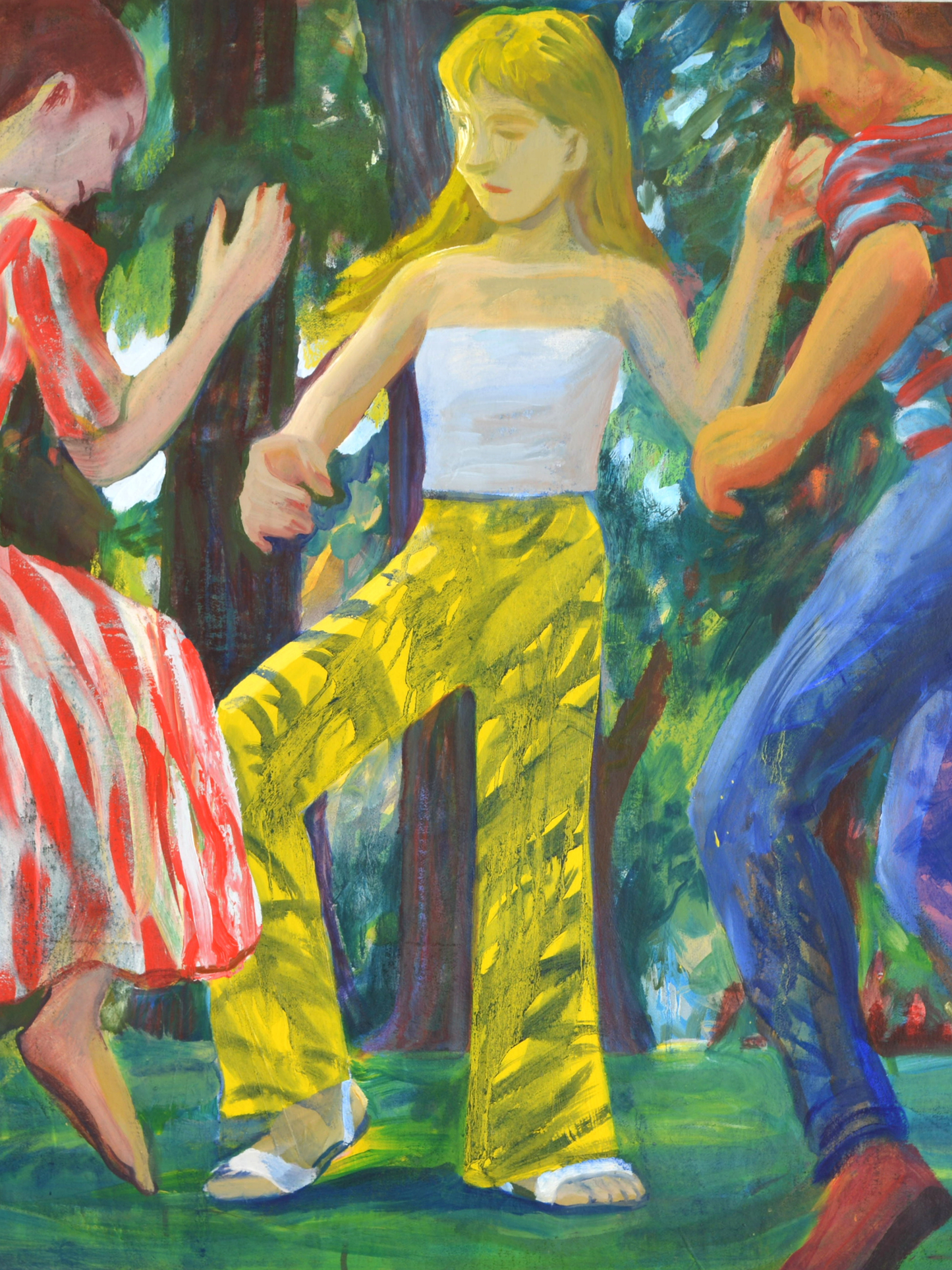 Tanz mit Licht und Schatten