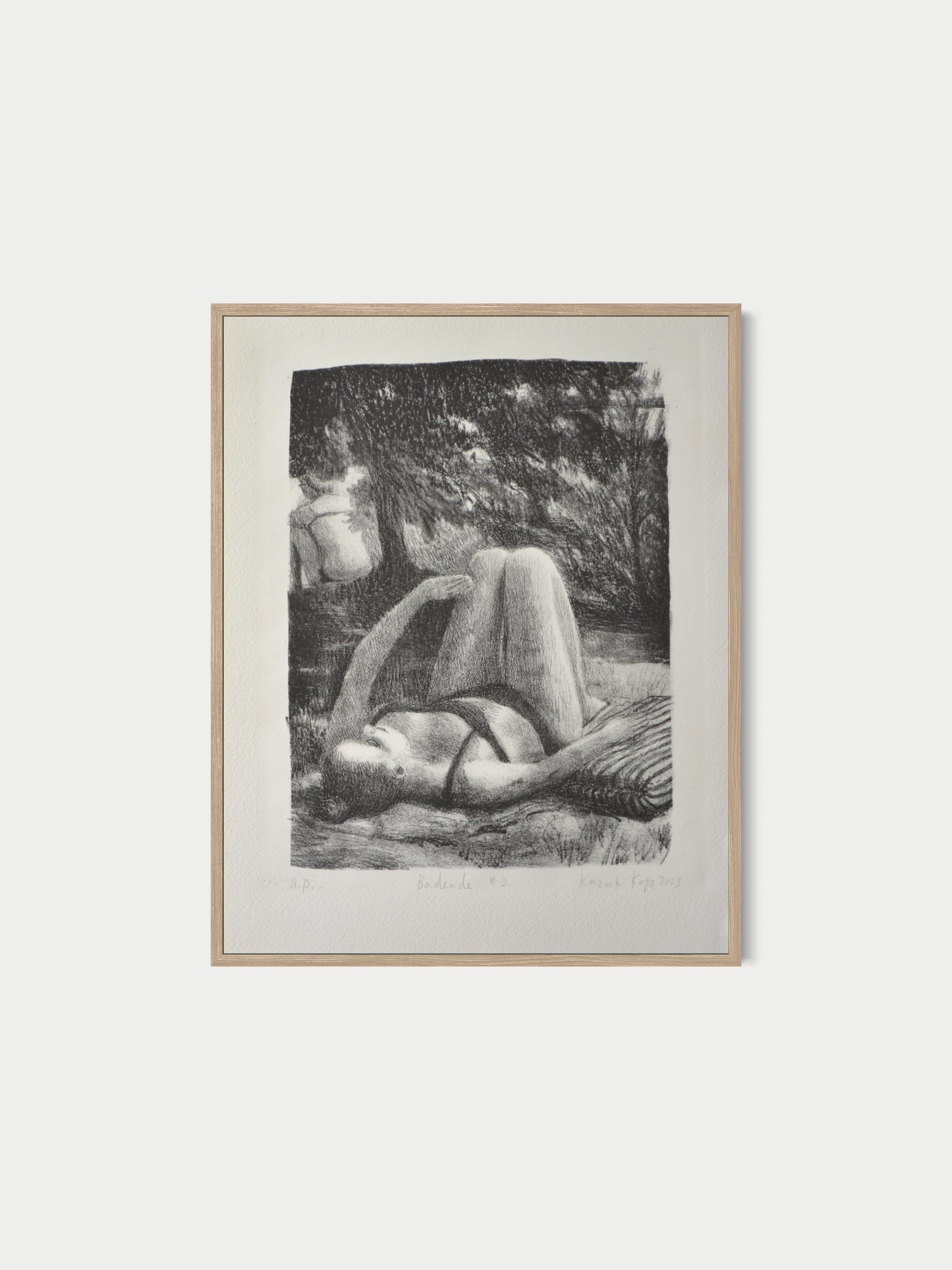 Badende #2 (Lithografie)