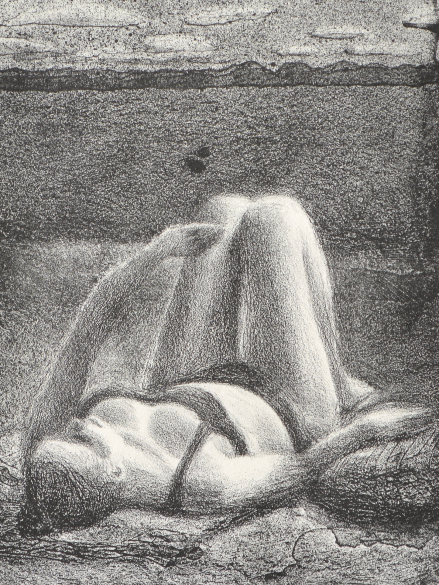Badende #1 (Lithografie)