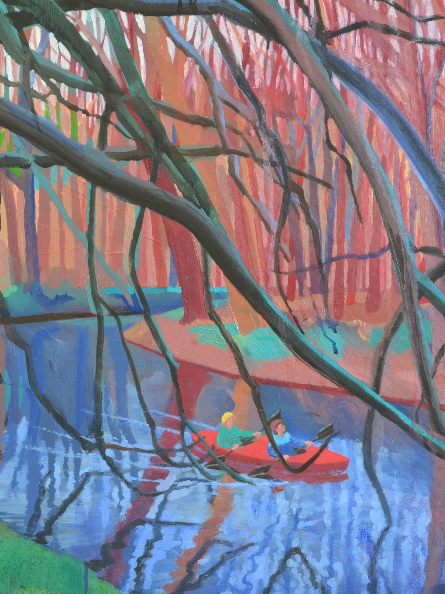 Boot im Wald