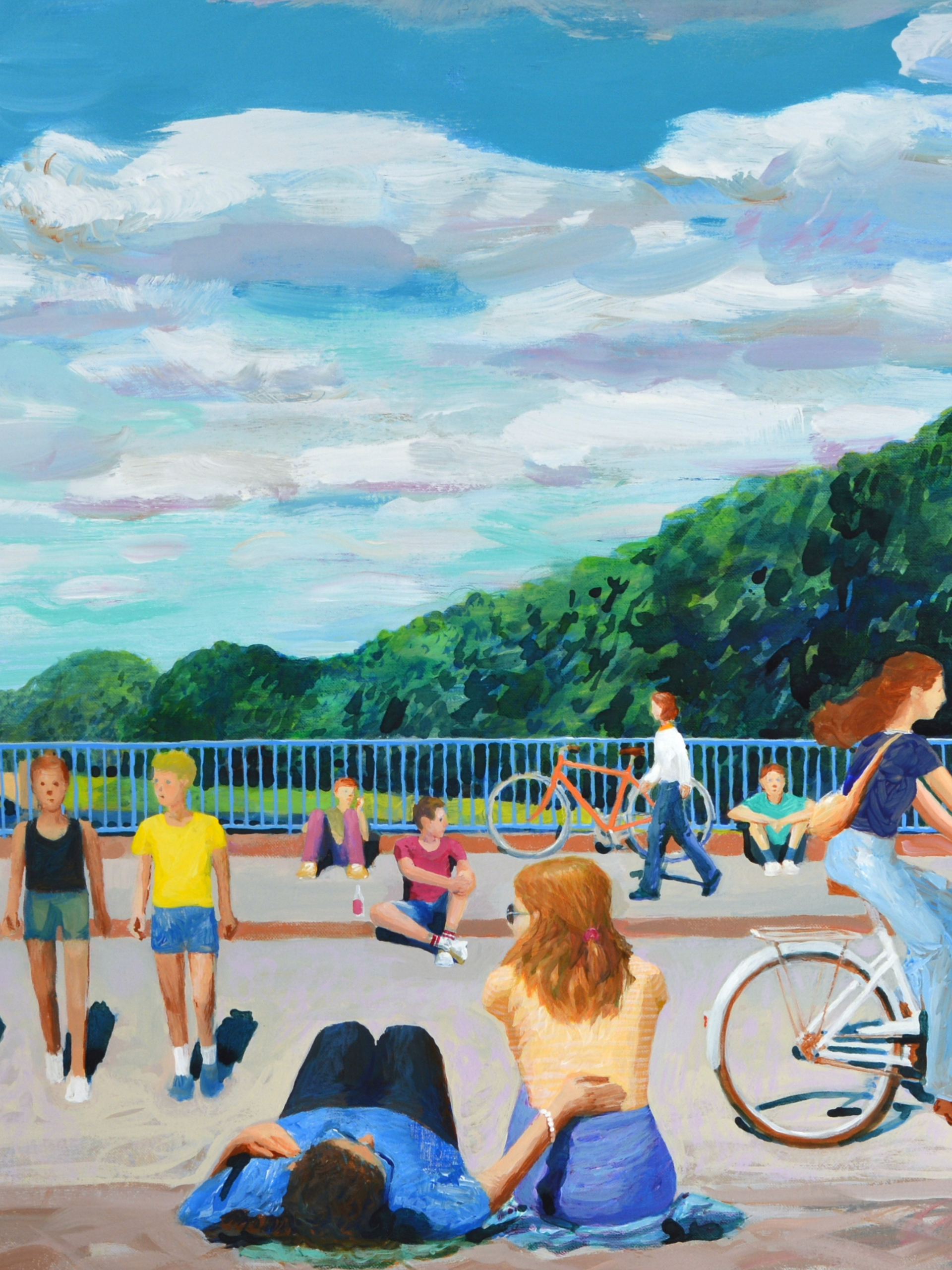 Ein Tag auf der Brücke