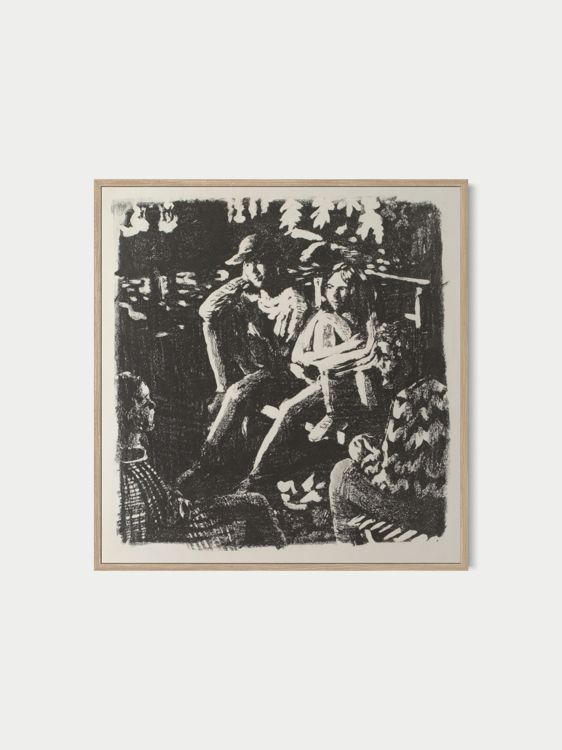 Im Garten II (Lithografie)