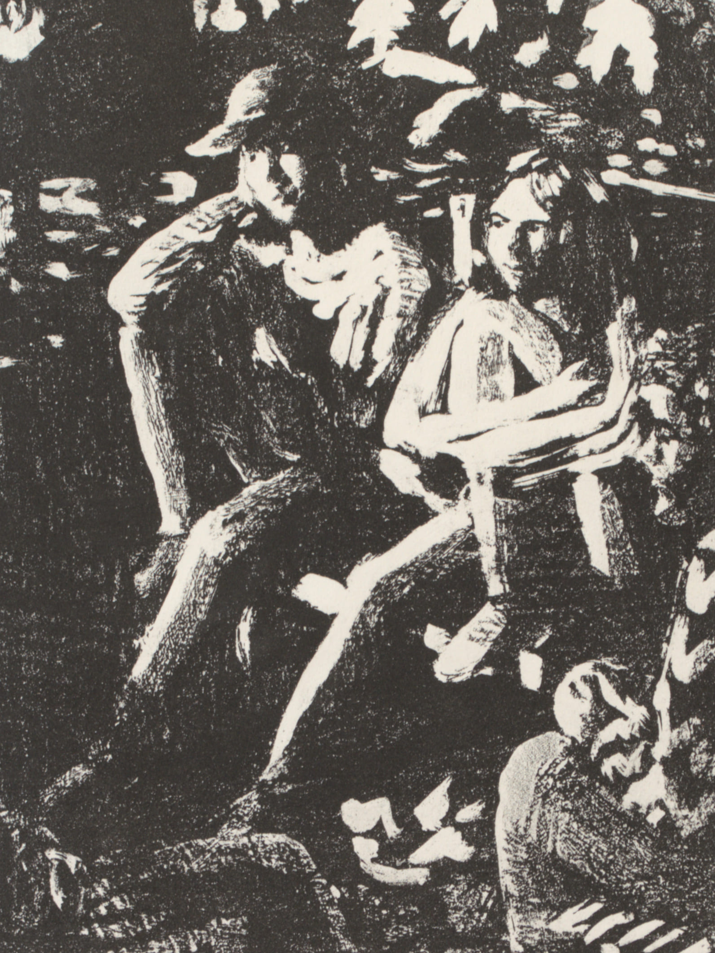 Im Garten II (Lithografie)