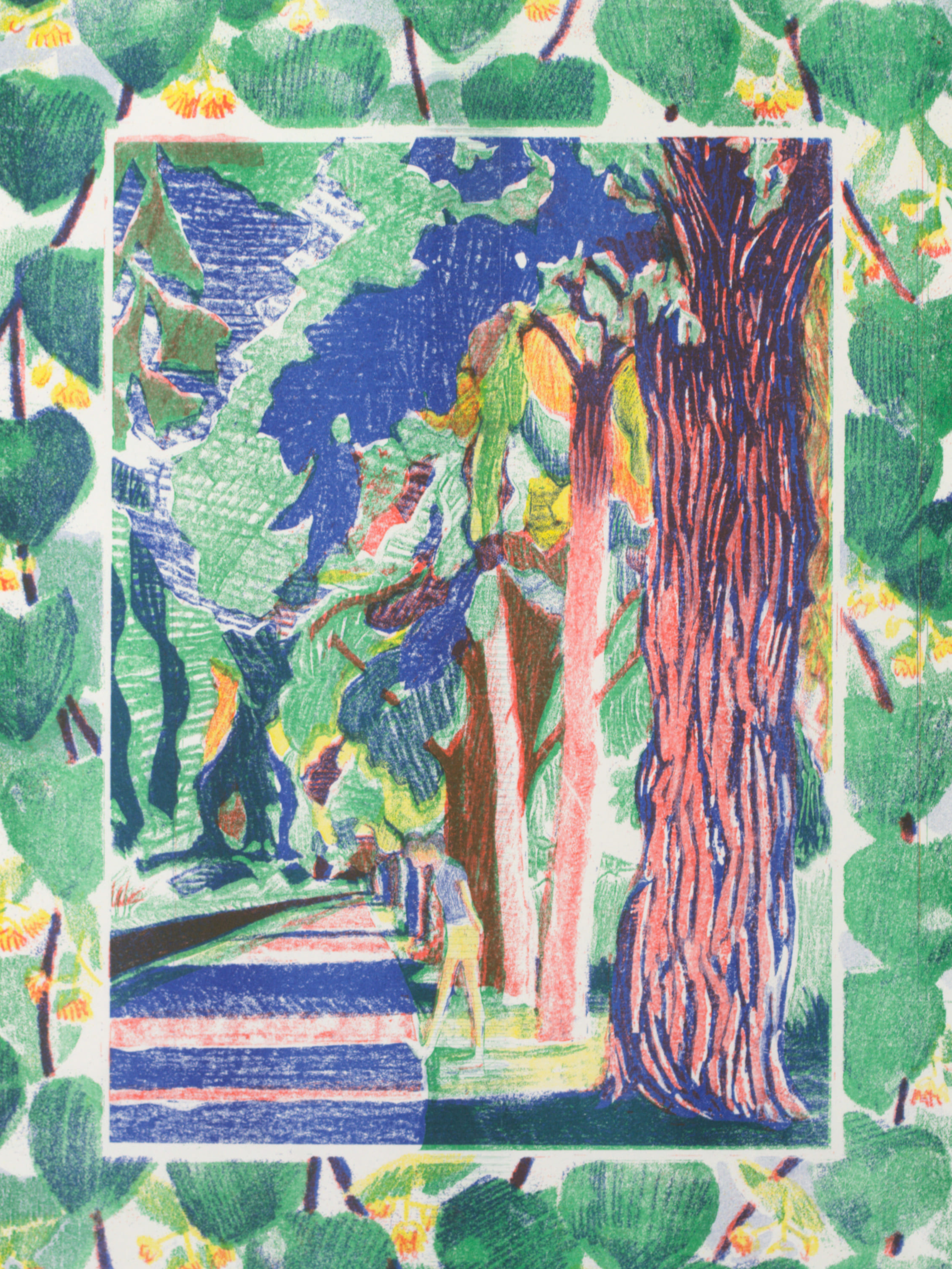 Lindenallee (Risografie)