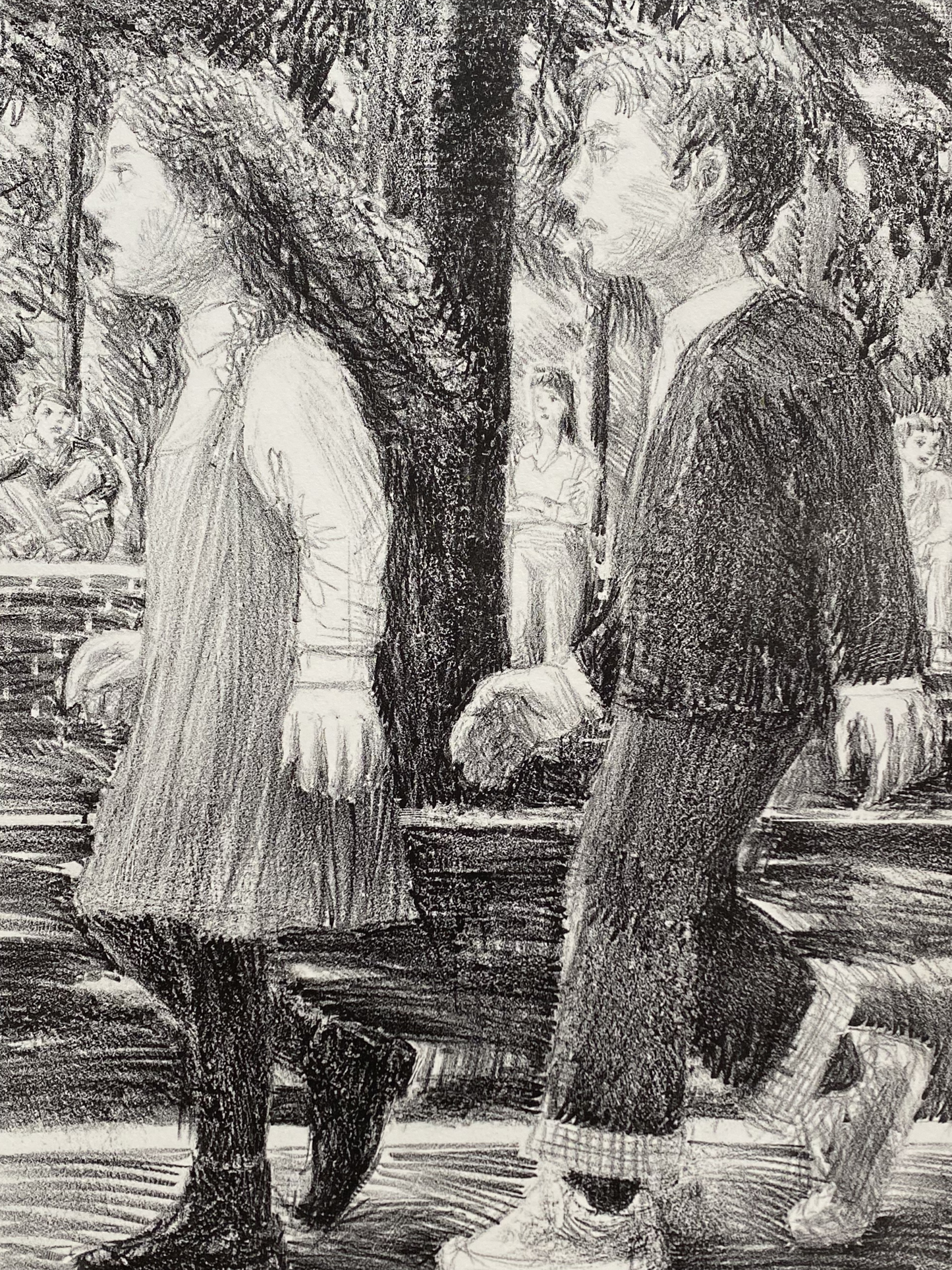 Marschieren (Lithografie)
