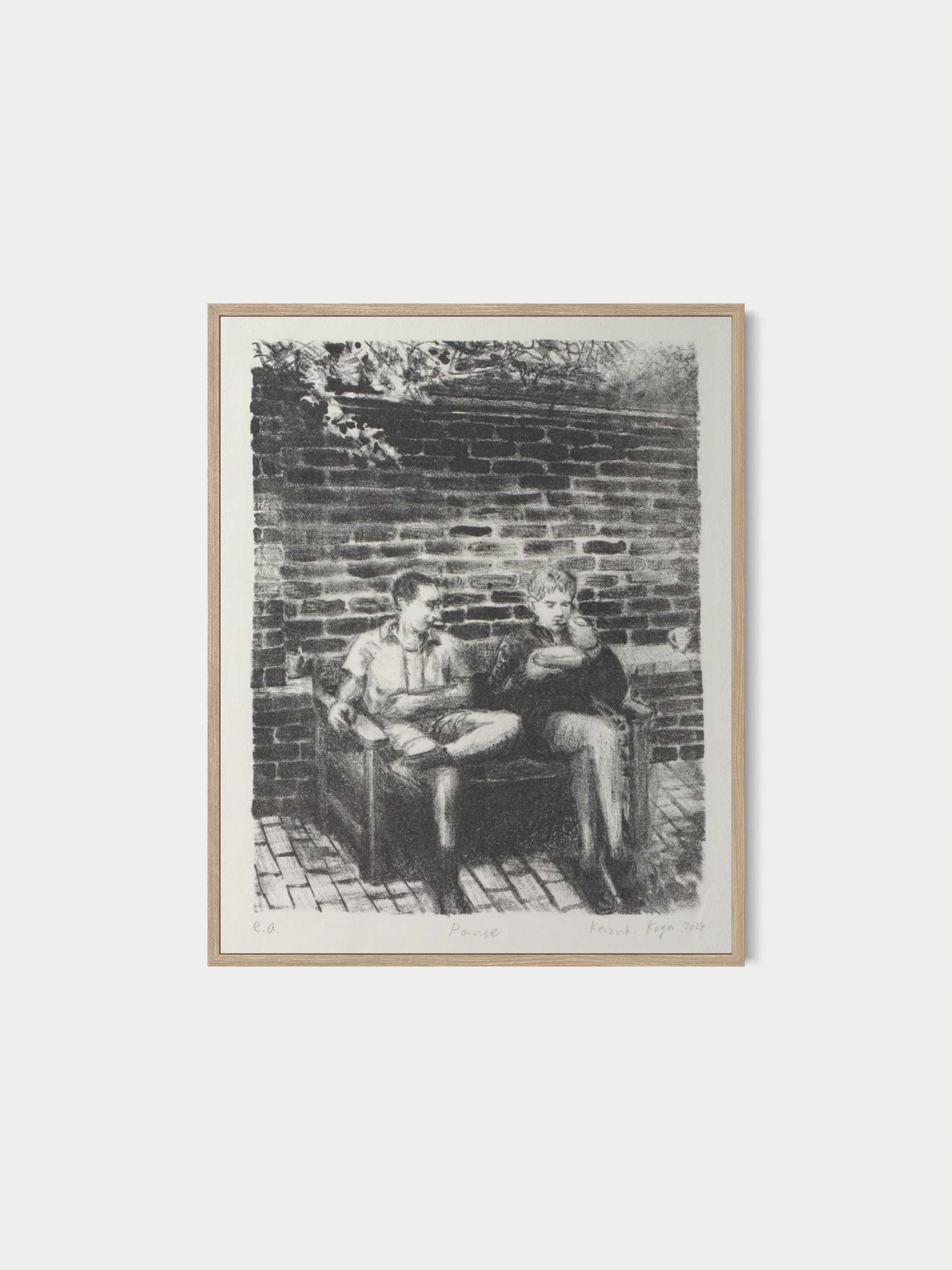 Pause (Lithografie)