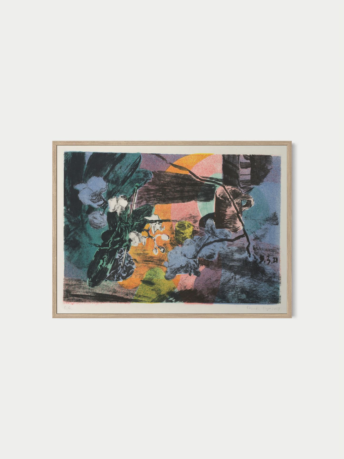 Stillleben 5.3.24 (Lithografie)
