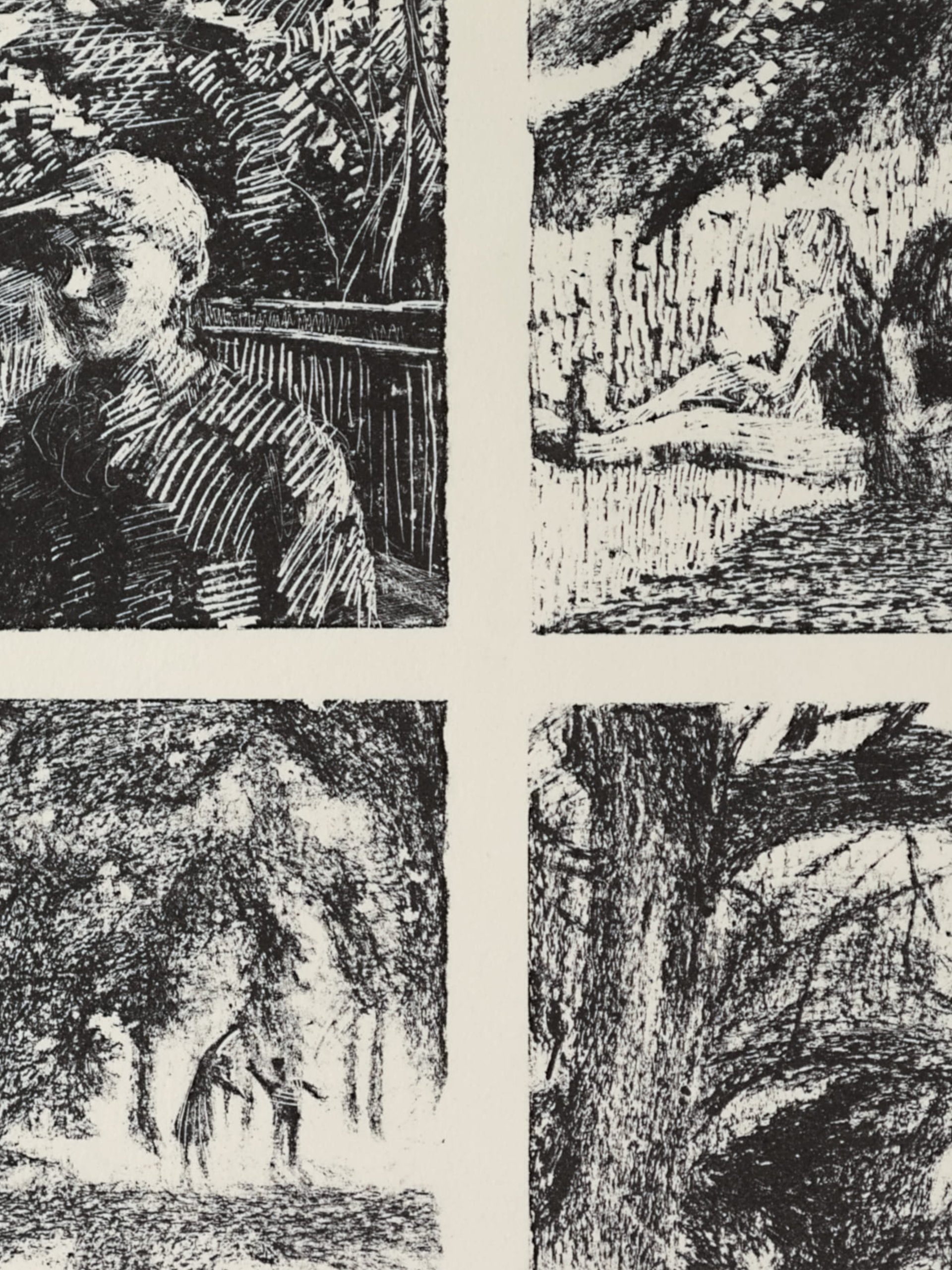 Vier Ansichten (Lithografie)