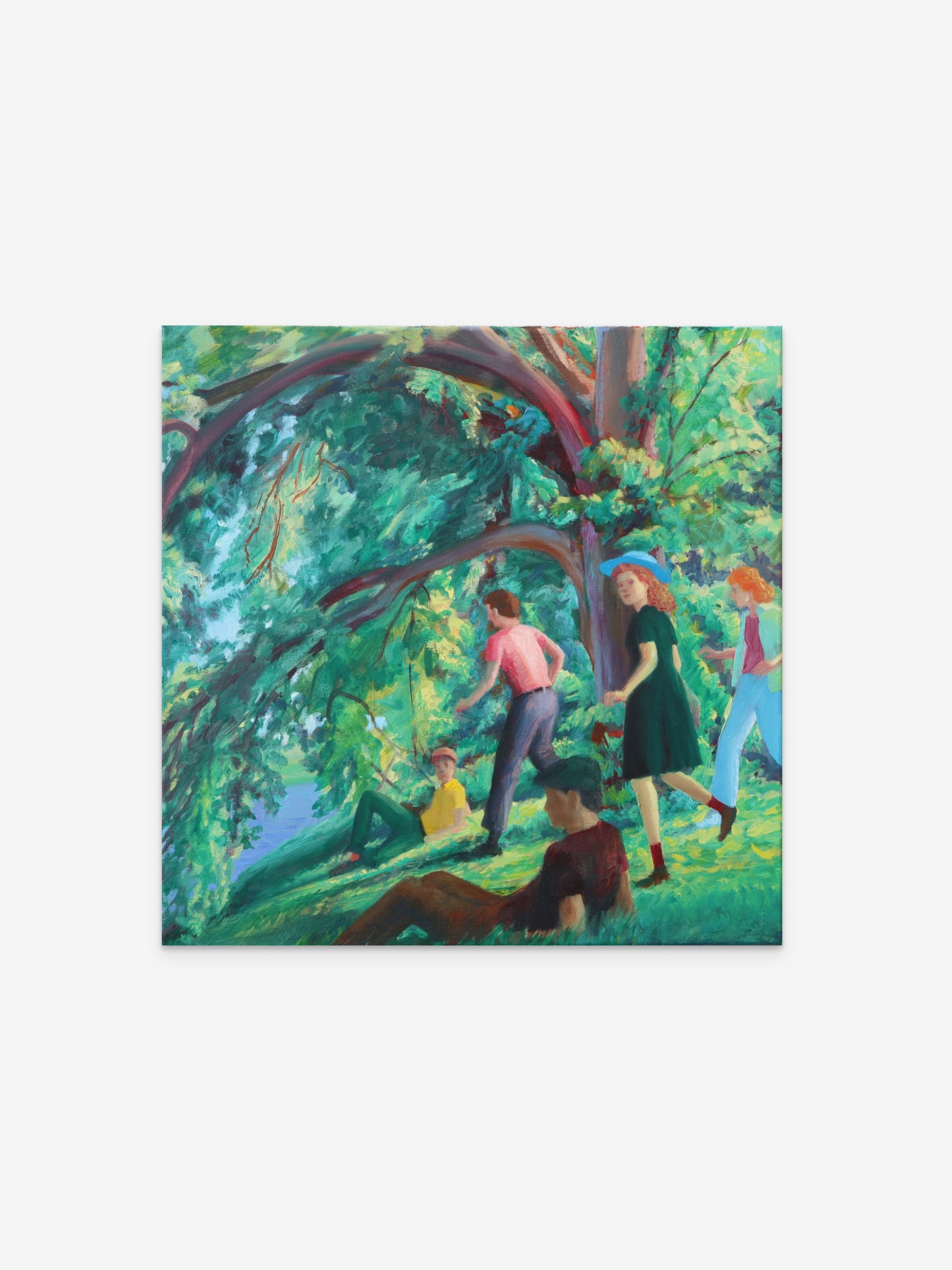 An den Fluss ankommen