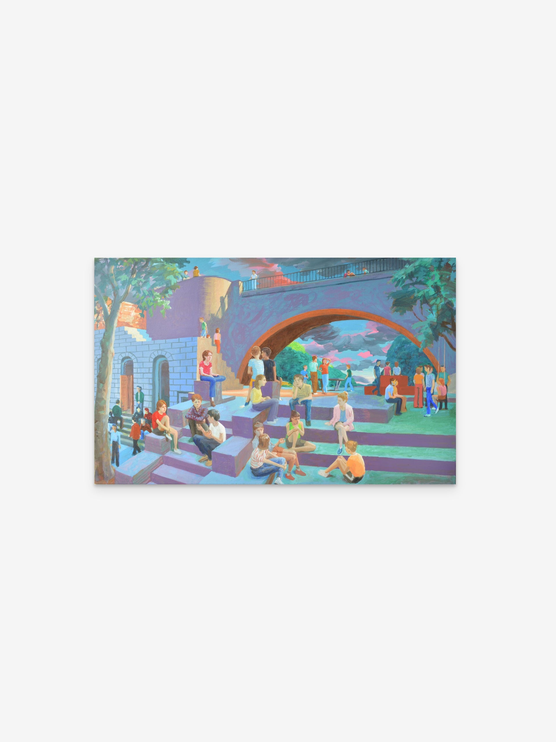 Ohne Titel (Treppen und Brücke)